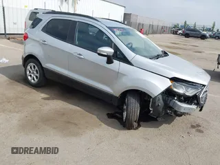 2021 Ford EcoSport SE with VIN MAJ3S2GE1MC431753, listed as a IAAI auction lot 42570965 with 32,922 mi miles and . Bid and sale history available at DreamBid. Image 1.