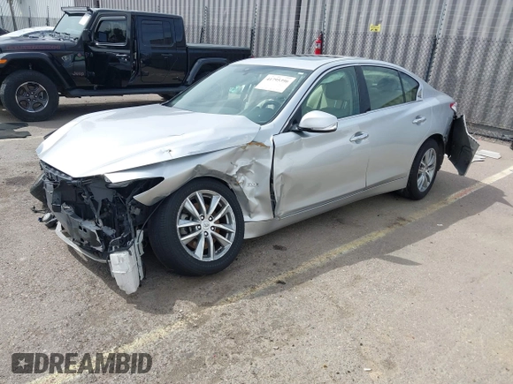 2017 Infiniti Q50 Premium z VIN JN1EV7AP5HM731123, wystawiony jako IAAI lot #41795396 z przebiegiem 151 948 mil mil oraz . Historia ofert i sprzedaży dostępna na DreamBid. Obrazek 2.