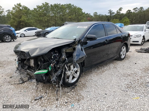 2012 Toyota Camry L with VIN 4T1BF1FK6CU141489, listed as a Copart auction lot 83498624 with 0 mi miles and Salvage Title. Bid and sale history available at carsss.com. Image 1.
