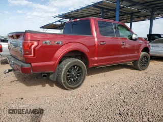 2015 Ford F-150 XLT with VIN 1FTEW1EG1FFB62046, listed as a Copart auction lot 50023775 with 88,135 mi miles and Salvage Title. Bid and sale history available at DreamBid. Image 3.