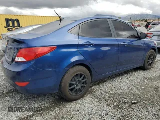 2015 Hyundai Accent GLS with VIN KMHCT4AE3FU927447, listed as a Copart auction lot 48781445 with 142,161 mi miles and Salvage Title. Bid and sale history available at carsss.com. Image 3.