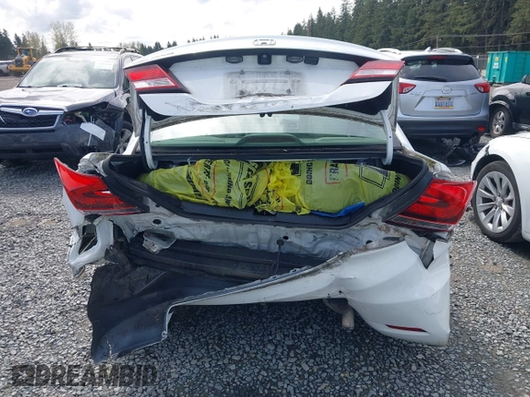 2014 Honda Civic Sedan EX with VIN 19XFB2F83EE219756, listed as a IAAI auction lot 41979377 with 102,202 mi miles. Bid and sale history available at carsss.com. Image 16.