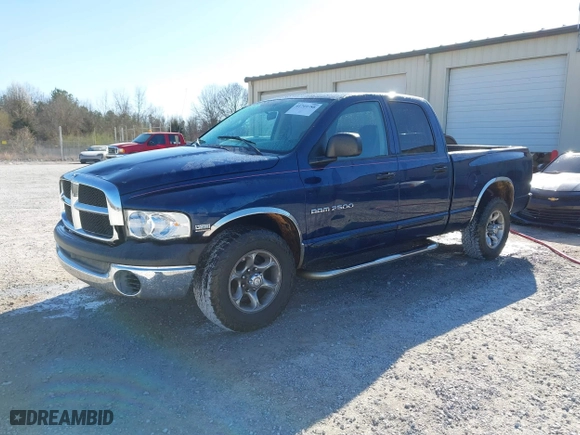 2003 Dodge Ram 2500 ST with VIN 3D7KA28D33G730953, listed as a IAAI auction lot 41769788 with 203,208 mi miles. Bid and sale history available at carsss.com. Image 2.