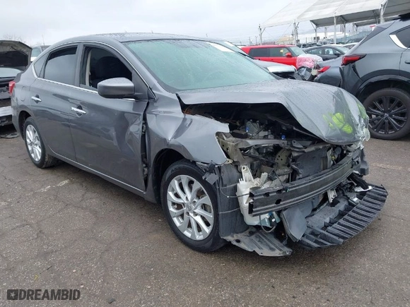 2019 Nissan Sentra SR with VIN 3N1AB7AP8KY279972, listed as a IAAI auction lot 41567353 with 60,652 mi miles. Bid and sale history available at carsss.com. Image 1.