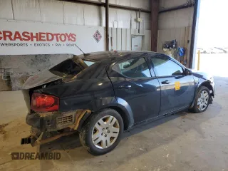 2014 Dodge Avenger SE with VIN 1C3CDZAB6EN202426, listed as a Copart auction lot 41894415 with 275,741 mi miles and Salvage title. Bid and sale history available at DreamBid. Image 3.