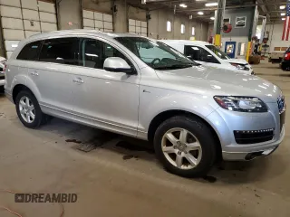 2015 Audi Q7 3.0T Premium Plus with VIN WA1LGAFE5FD008771, listed as a Copart auction lot 53852845 with 183,425 mi miles and Clean Title. Bid and sale history available at carsss.com. Image 4.