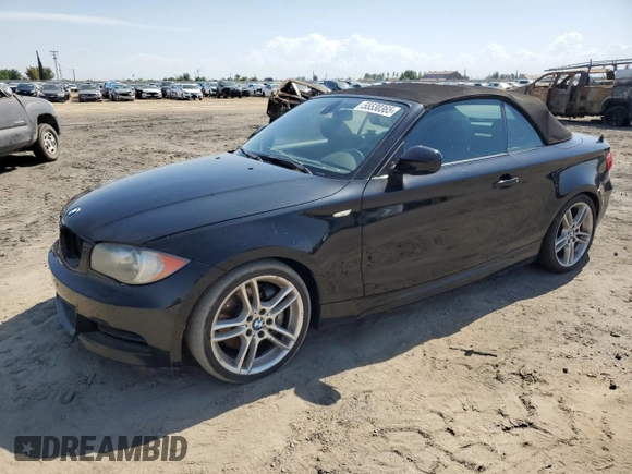 2010 BMW 1 Series 135i with VIN WBAUN9C56AVK41349, listed as a Copart auction lot 55530365 with 118,227 mi miles and Clean title. Bid and sale history available at DreamBid. Image 1.