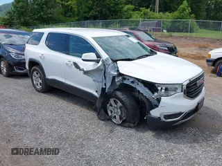 2018 GMC Acadia SLE with VIN 1GKKNRLA4JZ216874, listed as a IAAI auction lot 42371550 with 83,807 mi miles and . Bid and sale history available at DreamBid. Image 1.