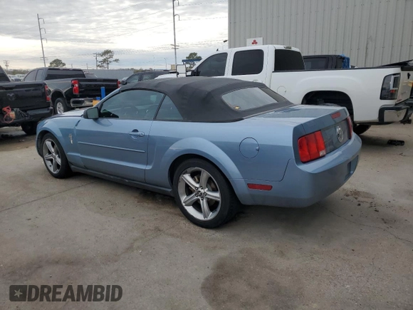 2007 Ford Mustang Deluxe with VIN 1ZVFT84N375280576, listed as a Copart auction lot 46369675 with 140,491 mi miles and Salvage Title. Bid and sale history available at carsss.com. Image 2.