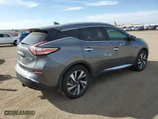 2017 Nissan Murano S with VIN 5N1AZ2MH1HN164633, listed as a Copart auction lot 48660005 with 59,684 mi miles and Salvage Title. Bid and sale history available at carsss.com. Image 3.