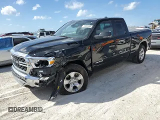 2023 Ram 1500 Big Horn with VIN 1C6RREBG7PN626041, listed as a Copart auction lot 76951444 with 18,830 mi miles and Salvage Title. Bid and sale history available at carsss.com. Image 1.