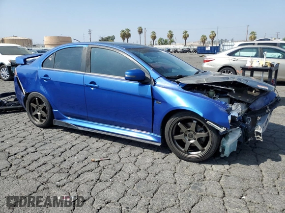 2016 Mitsubishi Lancer GT with VIN JA32U8FW6GU008662, listed as a Copart auction lot 73247264 with 57,840 mi miles and Salvage Title. Bid and sale history available at DreamBid. Image 4.