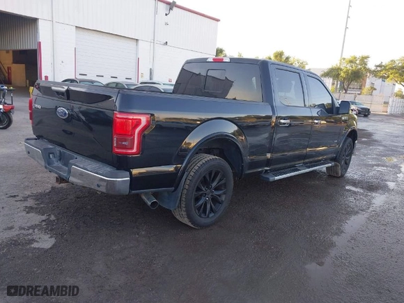 2017 Ford F-150 XL with VIN 1FTFW1EG3HFC46926, listed as a IAAI auction lot 41866832 with 130,697 mi miles. Bid and sale history available at carsss.com. Image 4.