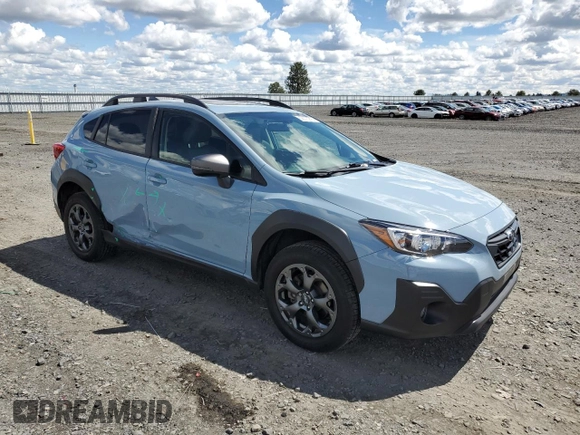 2023 Subaru Crosstrek Special Sports with VIN JF2GTHSC5PH300822, listed as a Copart auction lot 56575215 with 27,206 mi miles and Salvage title. Bid and sale history available at DreamBid. Image 4.