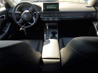 2024 Honda Civic Sedan Touring with VIN 2HGFE1F95RH325566, listed as a Copart auction lot 51640455 with 7,127 mi miles and Salvage Title. Bid and sale history available at carsss.com. Image 8.