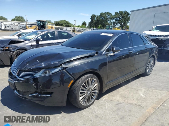 2013 Lincoln MKZ Hybrid with VIN 3LN6L2LU1DR808323, listed as a Copart auction lot 58077725 with 128,837 mi miles and Salvage title. Bid and sale history available at DreamBid. Image 1.