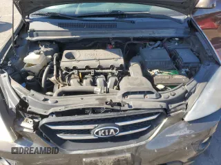 2009 Kia Rondo LX Base with VIN KNAFG528497260778, listed as a Copart auction lot 76497534 with 276,585 mi miles and Salvage Title. Bid and sale history available at carsss.com. Image 12.