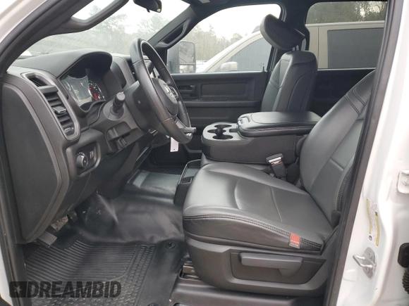 2023 Ram 2500 Tradesman with VIN 3C6UR5HL1PG539582, listed as a Copart auction lot 45081005 with 40,850 mi miles and Salvage Title. Bid and sale history available at carsss.com. Image 7.