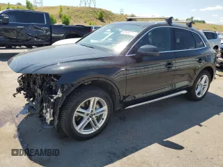 2021 Audi Q5 Premium z VIN WA1G2AFY2M2049037, wystawiony jako Copart lot #60432234 z przebiegiem 43 766 mil mil oraz Szkoda całkowita • Salvage title. Historia ofert i sprzedaży dostępna na DreamBid. Obrazek 1.