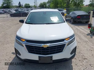 2024 Chevrolet Equinox LS with VIN 3GNAXHEG4RL278573, listed as a IAAI auction lot 42514554 with 57,581 mi miles and . Bid and sale history available at DreamBid. Image 12.