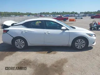 2020 Nissan Sentra S with VIN 3N1AB8BVXLY207174, listed as a IAAI auction lot 42058963 with 133,458 mi miles. Bid and sale history available at carsss.com. Image 13.