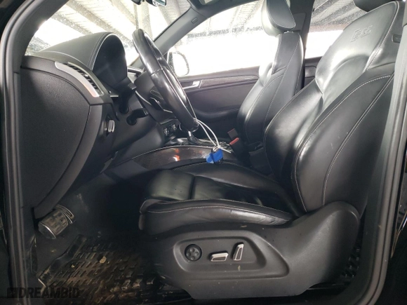 2017 Audi SQ5 Premium Plus with VIN WA1CCAFPXHA048443, listed as a Copart auction lot 49302965 with 146297 miles and Salvage Title. Bid and sale history available at carsss.com. Image 7.
