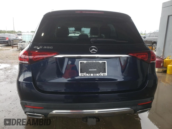 2021 Mercedes-Benz GLE 350 with VIN 4JGFB4JB8MA401559, listed as a Copart auction lot 63308195 with 42,685 mi miles and Salvage title. Bid and sale history available at DreamBid. Image 6.
