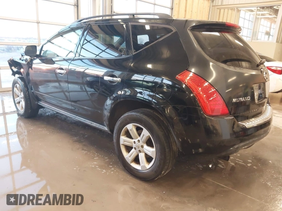 2007 Nissan Murano S with VIN JN8AZ08T07W530022, listed as a IAAI auction lot 41400047 with 191,817 mi miles. Bid and sale history available at carsss.com. Image 3.