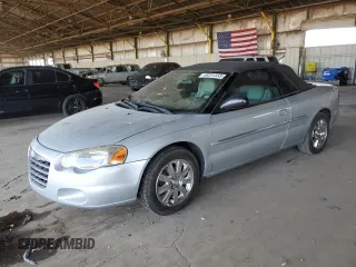 2004 Chrysler Sebring Limited with VIN 1C3EL65R04N398797, listed as a Copart auction lot 48251555 with 60,198 mi miles and Clean Title. Bid and sale history available at DreamBid. Image 1.