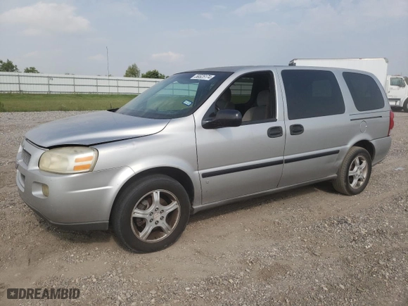 2007 Chevrolet Uplander LS Fleet with VIN 1GNDV23137D120002, listed as a Copart auction lot 56525174 with NaN miles and Salvage Title. Bid and sale history available at carsss.com. Image 1.