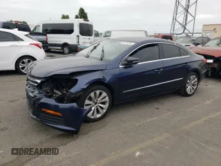 2012 Volkswagen CC Sport PZEV with VIN WVWMP7AN1CE500241, listed as a Copart auction lot 63716254 with 162,788 mi miles and Clean Title. Bid and sale history available at carsss.com. Image 1.