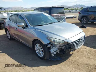 2015 Mazda 3 i Touring with VIN 3MZBM1V76FM226247, listed as a IAAI auction lot 42203097 with 87,036 mi miles. Bid and sale history available at carsss.com. Image 1.