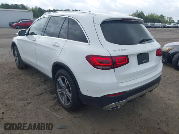 2021 Mercedes-Benz GLC 300 z VIN W1N0G8EBXMF995726, wystawiony jako IAAI lot #41954125 z przebiegiem 90 981 mil mil oraz . Historia ofert i sprzedaży dostępna na DreamBid. Obrazek 3.