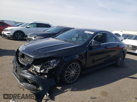 2016 Mercedes-Benz CLA 250 with VIN WDDSJ4EB2GN289893, listed as a Copart auction lot 42126474 with 57,109 mi miles and . Bid and sale history available at DreamBid. Image 1.