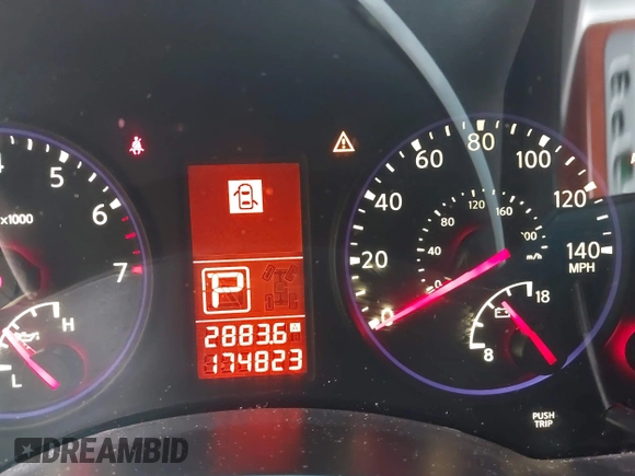 2009 Infiniti QX56 with VIN 5N3AA08C09N902599, listed as a IAAI auction lot 41502266 with 174,823 mi miles. Bid and sale history available at carsss.com. Image 16.