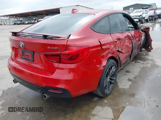 2018 BMW 3 Series 340i xDrive with VIN WBA8Y3C53JG451398, listed as a IAAI auction lot 41516884 with 88,609 mi miles and . Bid and sale history available at carsss.com. Image 4.
