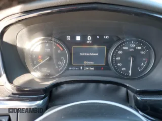 2024 Cadillac XT6 AWD Sport with VIN 1GYKPGRS8RZ717573, listed as a Copart auction lot 89100805 with 27,417 mi miles and Salvage Title. Bid and sale history available at carsss.com. Image 9.