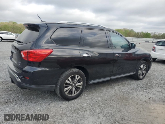 2017 Nissan Pathfinder SV with VIN 5N1DR2MM4HC691751, listed as a Copart auction lot 51936275 with 146,339 mi miles and Clean Title. Bid and sale history available at carsss.com. Image 3.