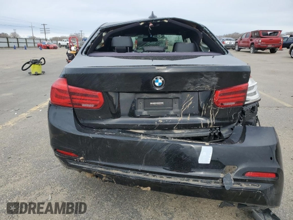 2016 BMW 3 Series 328i with VIN WBA8E9G59GNT45290, listed as a Copart auction lot 48904365 with 90,984 mi miles and Salvage Title. Bid and sale history available at carsss.com. Image 6.