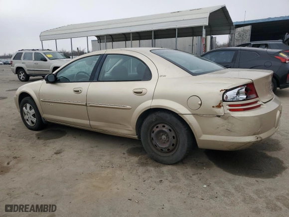 2001 Dodge Stratus with VIN 1B3EJ46X31N610365, listed as a Copart auction lot 89020885 with 162,730 mi miles and Salvage Title. Bid and sale history available at carsss.com. Image 2.