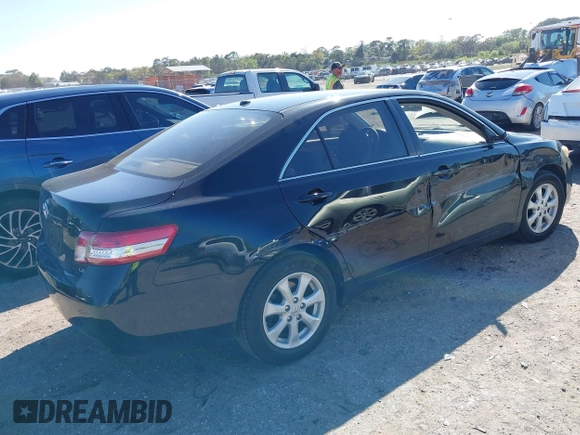 2011 Toyota Camry LE with VIN 4T1BF3EK9BU705003, listed as a IAAI auction lot 41777153 with 98,475 mi miles. Bid and sale history available at carsss.com. Image 4.