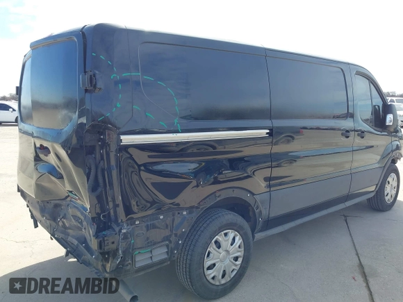 2023 Ford Transit Cargo with VIN 1FTYE1Y89PKB02836, listed as a IAAI auction lot 41736881 with 66,915 mi miles. Bid and sale history available at carsss.com. Image 4.