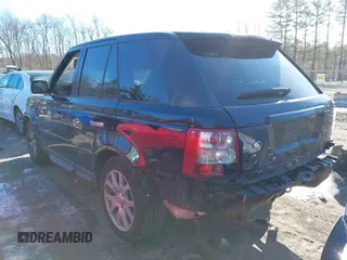 2009 Land Rover Range Rover Sport HSE with VIN SALSK254X9A206629, listed as a IAAI auction lot 41608448 with 207,322 mi miles. Bid and sale history available at carsss.com. Image 3.