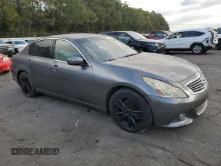 2011 Infiniti G25 Journey with VIN JN1DV6AP0BM601568, listed as a Copart auction lot 79547844 with 132,122 mi miles and Clean Title. Bid and sale history available at carsss.com. Image 4.
