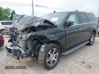 2023 Ford Expedition Max Limited with VIN 1FMJK1K83PEA54196, listed as a IAAI auction lot 42137457 with 54,701 mi miles and . Bid and sale history available at DreamBid. Image 2.