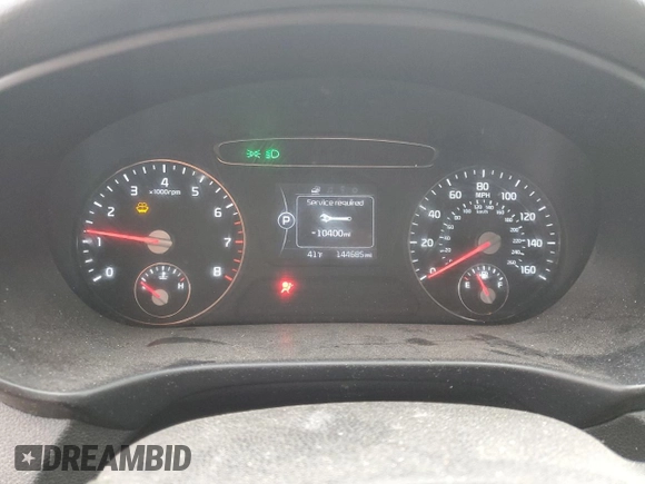 2016 Kia Sorento LX with VIN 5XYPG4A39GG055769, listed as a Copart auction lot 49669985 with 144,685 mi miles and Salvage Title. Bid and sale history available at carsss.com. Image 9.