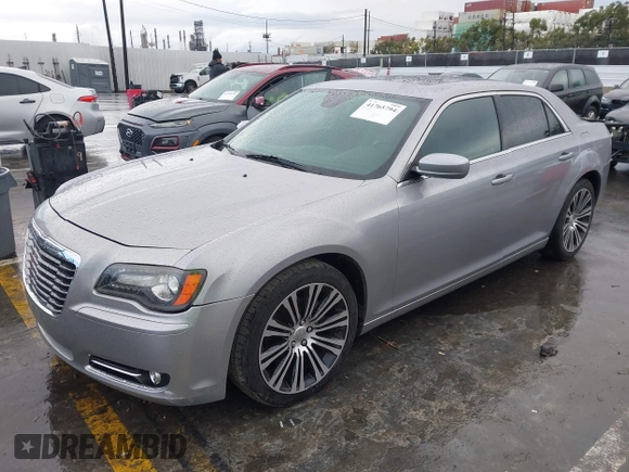 2013 Chrysler 300 with VIN 2C3CCABG3DH736120, listed as a IAAI auction lot 41765794 with 126,268 mi miles. Bid and sale history available at carsss.com. Image 17.