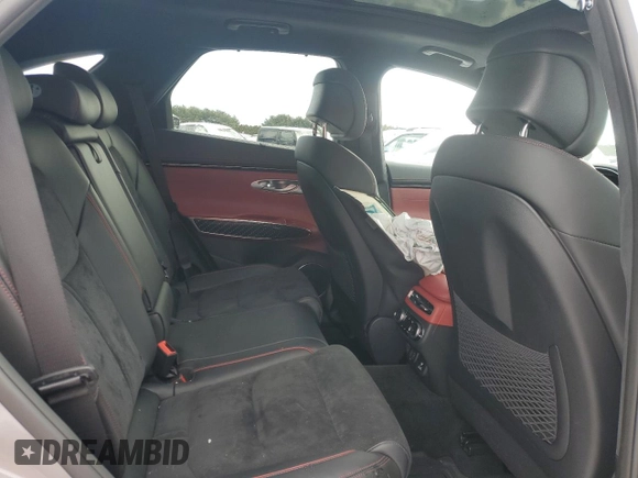 2022 Genesis GV70 Sport with VIN KMUMCDTC8NU022430, listed as a Copart auction lot 42189715 with 8,291 mi miles and Salvage title. Bid and sale history available at DreamBid. Image 11.