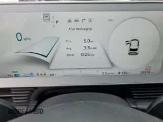 2023 Hyundai Ioniq 5 Limited с VIN KM8KRDAF4PU157392, выставлен на аукционе Copart как лот 48432595 с пробегом 58 838 миль миль и Списание • Salvage title. История ставок и продаж доступна на DreamBid. Изображение 9.