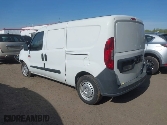 2018 Ram ProMaster City Cargo Tradesman with VIN ZFBERFAB5J6J77983, listed as a IAAI auction lot 42055984 with 38,919 mi miles and . Bid and sale history available at DreamBid. Image 3.